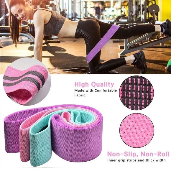 🍑 Brand New! 5 in 1 Anti-Snap Anti-Slip Hip Bands with Life Time Warranty - Picture 6 of 6